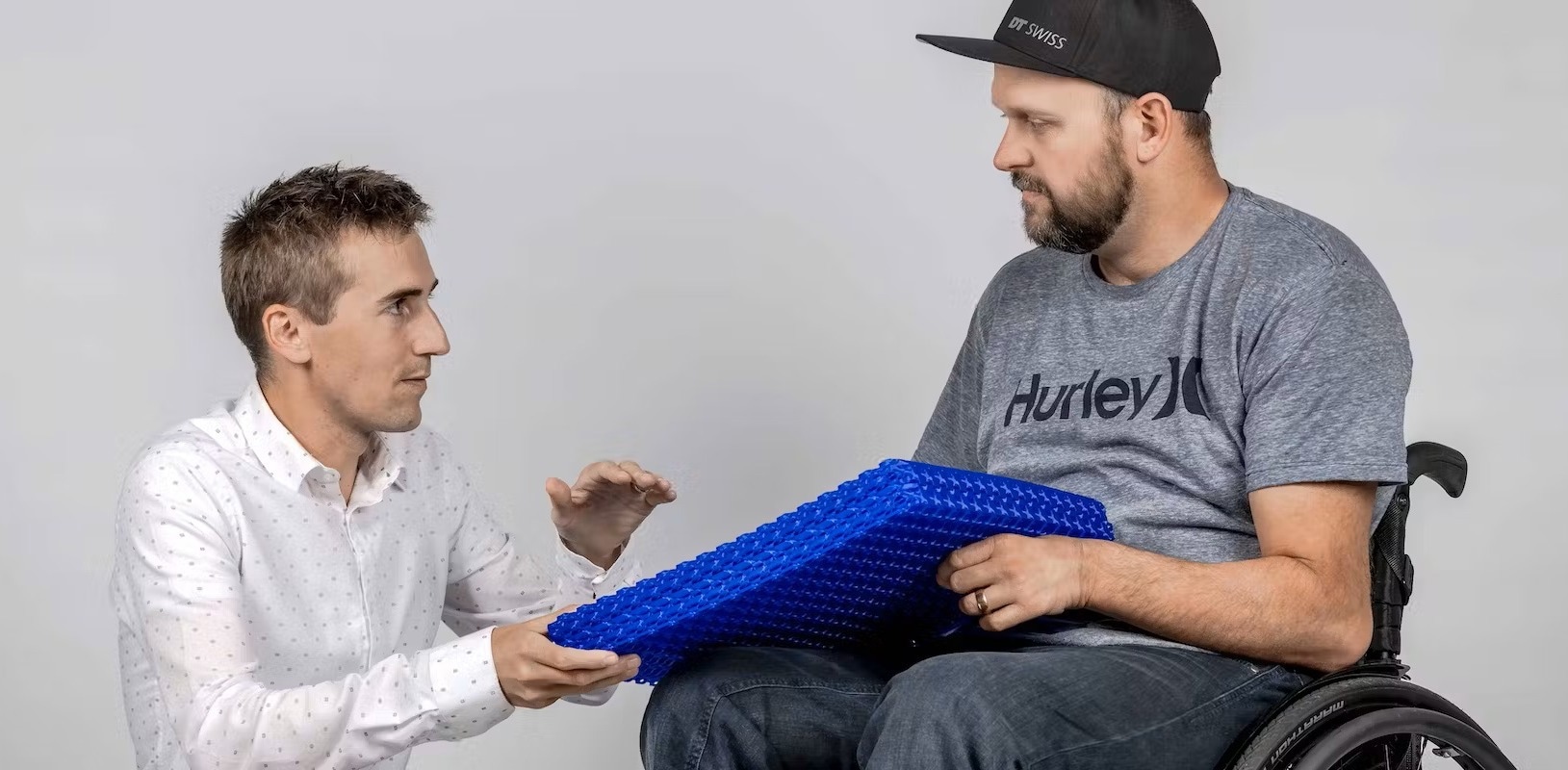 Making Life More Comfortable for Wheelchair-Using Individuals with A 3D-Printed Medical-Grade Cushion