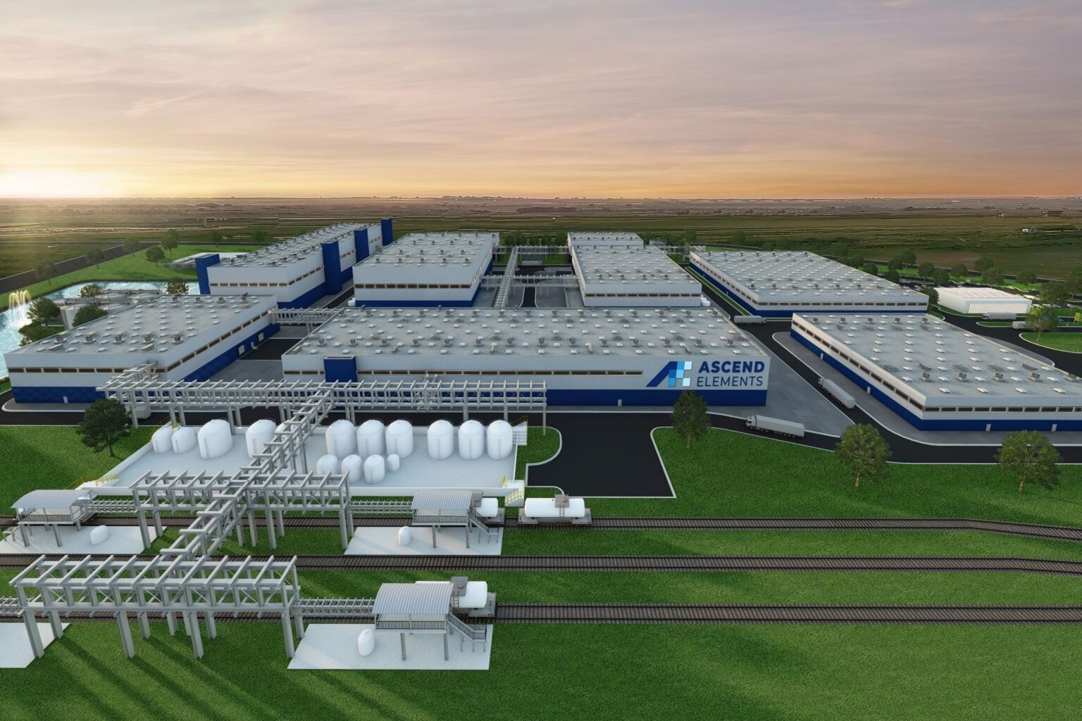 Ascend Elements Launches Logistics Simulation at America’s First EV Battery Materials (pCAM) Manufacturing Facility
