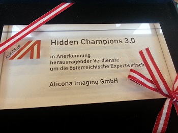 Alicona Metrology Wins “Hidden Champion Award”