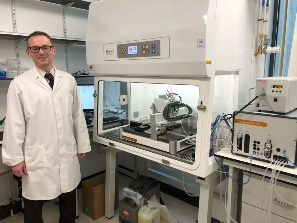 Queen's University Belfast has Invested in a State-of-the-Art 3D Bioprinter from Gesim for Research into the Manufacture of Medical Devices and Drug Delivery Systems