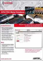 SPECTRO Metal Database Now Available On The Latest Versions Of SPECTROTEST