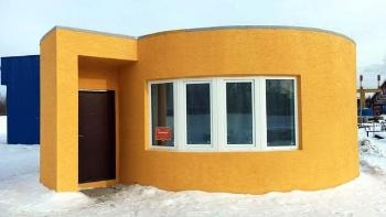 Portable 3D Printer Helps Construct Prototype Home in Russia