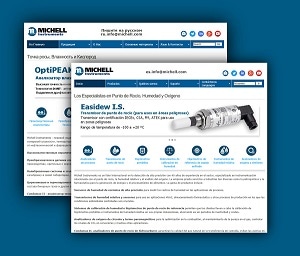 Michell Instruments – Websites now in Spanish and Russian