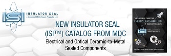 New Insulator Seal (ISI™) Catalog from MDC