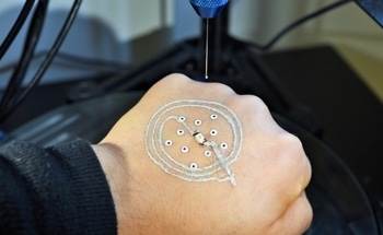 New Research Could Enable 3D Printing of Cells and Electronics Directly on Skin