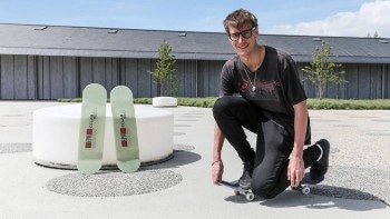 EPFL Student Makes a Virtually Unbreakable Fiberglass Skateboard