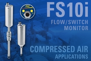 Monitoring Compressed Air in Packaging Machinery with FS10i Flow Switch/Monitor Lowers Energy Costs