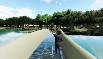 China Opens its First 3D Printed Pedestrian Bridge Made from ASA Composite Material