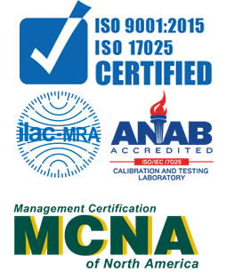 PAC’s Headquarters are now  ISO/IEC 17025:2017 Accredited  for Calibration and Testing 