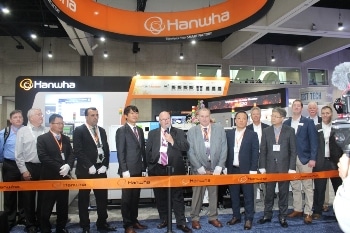 Hanwha Commemorates Award-Winning New Technology with Ribbon Cutting Ceremony