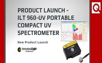 Product Launch – ILT 960-UV Portable Compact UV Spectrometer