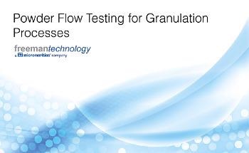 Getting to grips with granulation: a new eBook from Freeman Technology