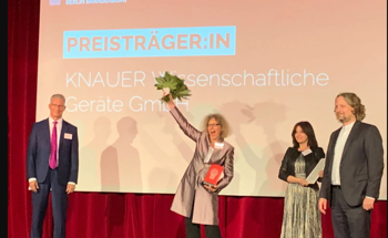 From Tiny Particles to Big Success: Knauer Awarded the Innovation Prize for Berlin Brandenburg