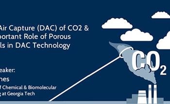 Direct Air Capture (DAC) of CO2 & the Important Role of Porous Materials in DAC Technology