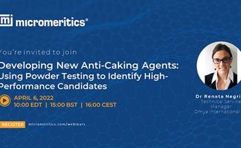 Developing New Anti-Caking Agents: Using Powder Testing to Identify High-Performance Candidates