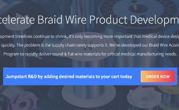 Ulbrich Enhances Braid Wire Accelerator® with E-Commerce to Fast-Track Medical Device Development