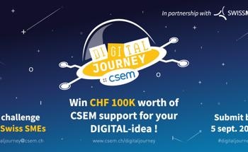 Start of the Application Period for SMEs: CSEM Supports Digitalization Projects with CHF 100,000 of Technical Support