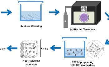 Enhancing Durability and Impact Resistance of UHMWPE/STF Composites through Plasma Treatment