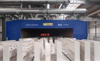 Roca Group Successfully Commissions the World’s First Electric Tunnel Kiln for the Production of Sanitary Ceramics
