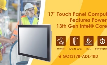 Axiomtek Unveils 17-inch GOT317B-ADL-TRD Empowered by 13th/12th Gen Intel® Core™ Processor, Catering to the Rigors of Heavy-Duty Industry