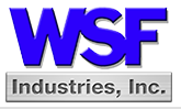 WSF Industries, Inc. logo.