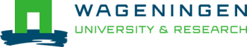 Wageningen University and Research logo.