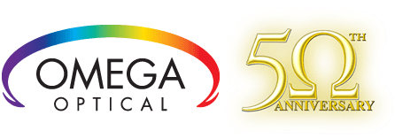 Omega Optical, Inc. logo.