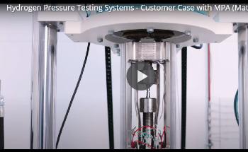 Hydrogen Pressure Testing Systems - Customer Case with MPA (Materials Testing Institute) Stuttgart