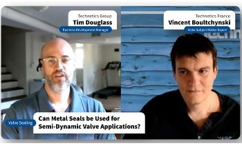 Technetics Metal Seals for Semi-Dynamic Valve Applications