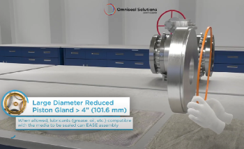Omniseal Solutions™ Video: Omniseal® LARGE DIAMETER Open Piston Gland Seal Installation