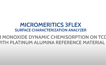 3Flex - Carbon Monoxide Dynamic Chemisorption Analysis with Platinum Alumina