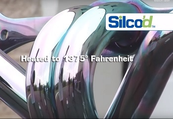 Demonstration of Heat Resistance of silicon coating from SilcoTek