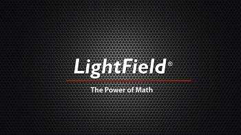LightField The Power of Math with Princeton Instruments
