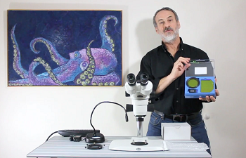 Adding Fluorescence to a Conventional Stereo Microscope
