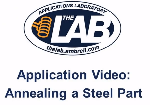 Annealing a Steel Part with Induction Heating