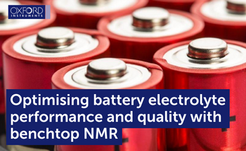 优化电池电解液的性能和质量与台式NMR