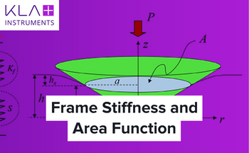 Indentation University Session 9: Frame Stiffness and Area Function
