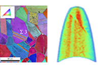 Elemental Microstructural Analysis - Combining structure and chemistry from cm to atoms: EBSD combined with EDS and APT