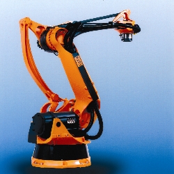 AZoM - The A to Z of Materials - The Kuka Robotics KR 100 PA Palletizing Robot made from carbon fibre reinforced composite
