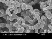 AZoJomo - The AZO Journal of Materials Online - Sintering of nickel nanoparticles of [NaBH4] / [NiCl2] = 0.125 after thermal treatments at (a) 300o (b) 400o (c) 500o.