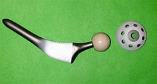 AZoM - Metals, Ceramics, Polymer and Composites : Titanium and Titanium Alloys as Biomaterials, total hip replacement prosthesis