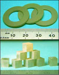 AZoM - Metals, ceramics, polymers and composites - Machined piezoelectric single crystals.