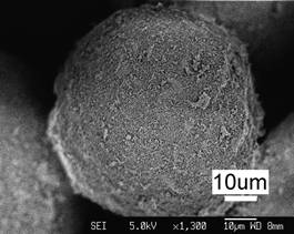 AZoJomo - The AZO Journal of Materials Online - Typical topographical morphology of the starting nSD-HA particles (a). Close examination of the HA particle (b) shows the agglomeration of nanosized HA grains