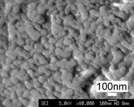 AZoJomo - The AZO Journal of Materials Online - Typical topographical morphology of the starting nSD-HA particles (a). Close examination of the HA particle (b) shows the agglomeration of nanosized HA grains